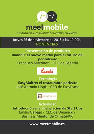 Meetmobile 26 de Noviembre 2015